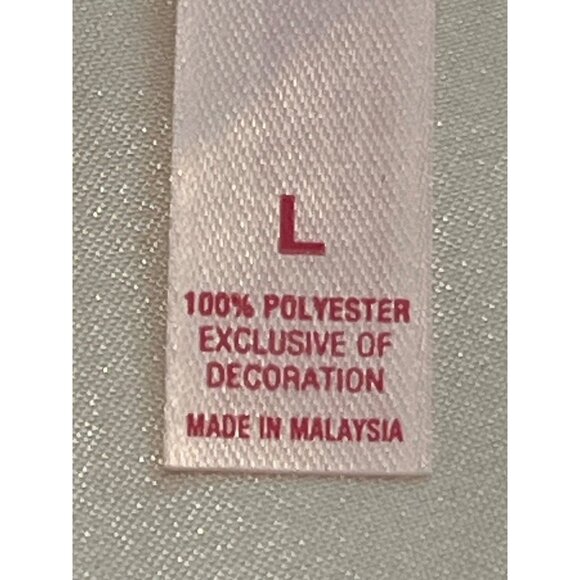 VTG L GLAMOROUS BLOSSOM INTIMATES White Satin Lace Chemise Nightgown Feminine - Picture 15 of 16